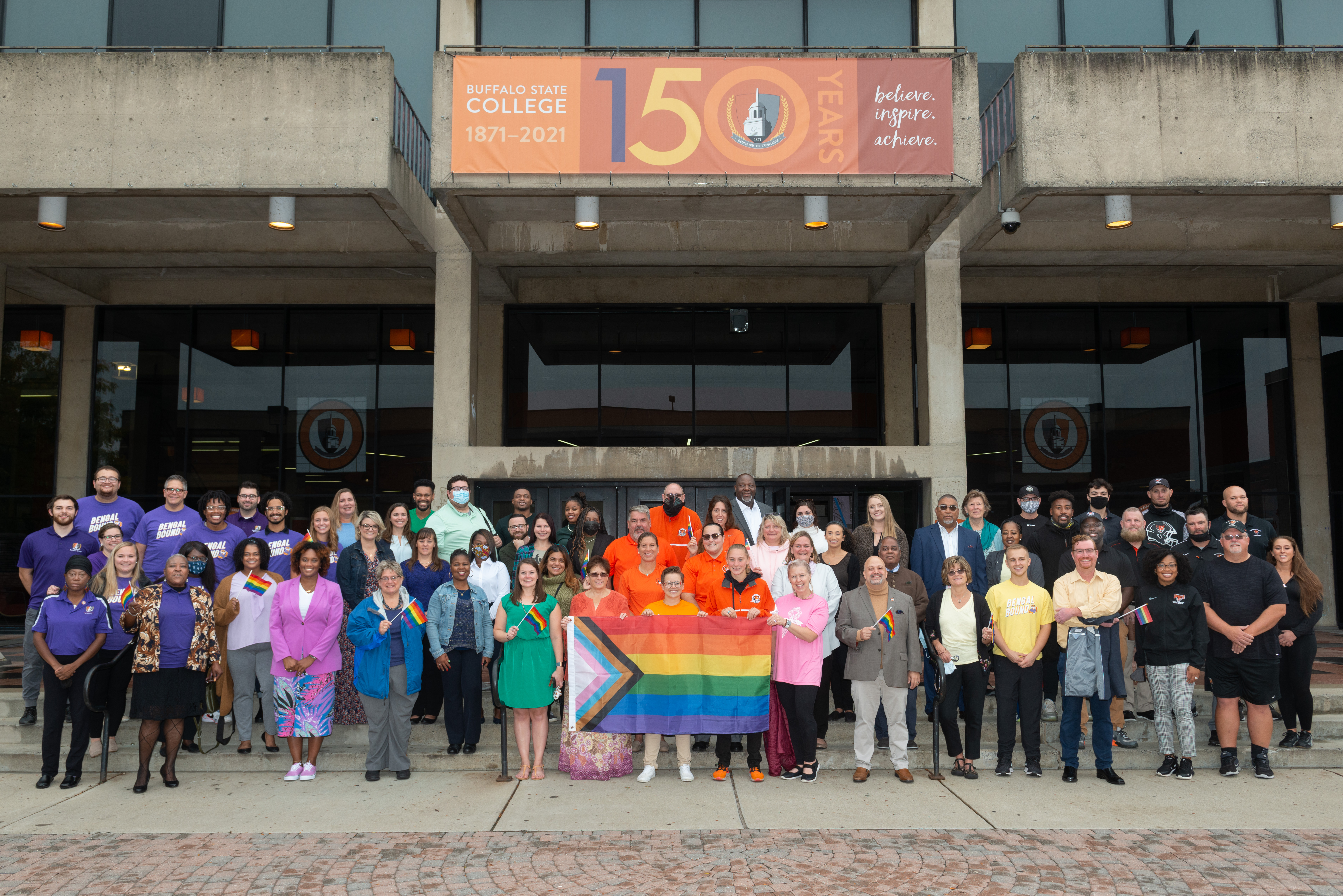 Division of Student Affairs LGBTQ Group Photo